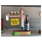 PABST BLUE RIBBON BAR DISPLAY