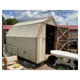 WOOD FRAME METAL SIDE PORTABLE BUILDING SEE DETAIL