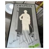 CHAPLIN FRAMED POSTER