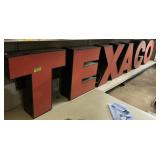 LARGE TEXACO SIGN