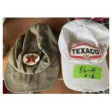 2 TEXACO HATS