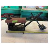 METAL STEAM SHOVEL TOY