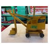 BUDDY L RIDER STEAM SHOVEL - METAL