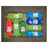 PLASTIC CORVETTE TOY CARS