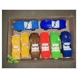 PLASTIC CORVETTE TOY CARS