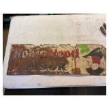 ROBIN HOOD FLOUR METAL SIGN ONE SIDED