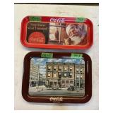 METAL COCA-COLA TRAYS