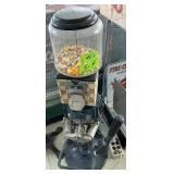VENDOMATIC GUMBALL MACHINE ON BOAT MOTOR STAND