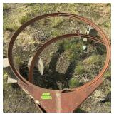 METAL SIGN POST FOR ROUND SIGNS