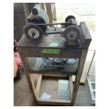 GRINDING WHEEL ON STAND-WORKS