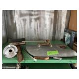 ANTIQUE BARBER CHAIR PARTS