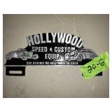 HOLLYWOOD PLATE TOPPER