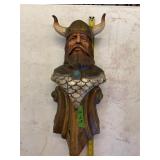 RESIN VIKING FIGUREHEAD BUST