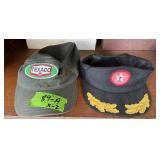 2 TEXACO HATS