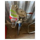 JOHNSON SEA HORSE BOAT MOTOR 2 CYL ON STAND UNTEST