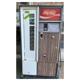 VINTAGE CAVALIER- COCA-COLA-VENDING MACHINE-COOLS