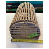 HALF ROUND WOODEN LOBSTER TRAP