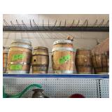 WOODEN KEGS X5