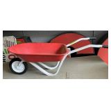 METAL RADIO LINE WHEEL BARROW