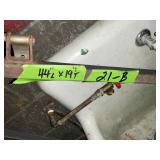 WALL MOUNT SIGN HANGER- METAL