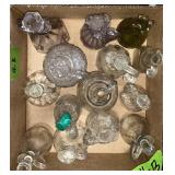 CLEAR GLASS OIL AND VINEGAR CRUETS
