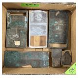 METAL LETTERPRESS PRINTING PLATES FOR RELIEF PRINT