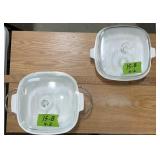 CORNINGWARE COVERED CASSEROLE DISHES