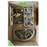 DRAWER PULLS, HINGES: VINTAGE