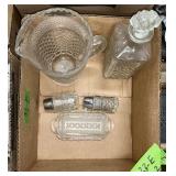 ANCHOR HOCKING WEXFORD GLASS LOT SEE DETAILS