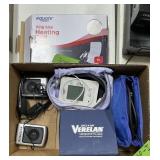KING SIZE HEATING PAD, BLOOD PRESSURE CUFFS