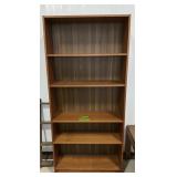 PRESSED WOOD TALL SHELF