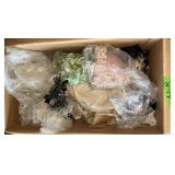 VINTAGE HATS ï¿½ BOX FULL ï¿½ FLORAL AND LACE