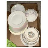 SMALL DECORATIVE PLATES, BOWLS