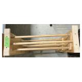 WOODEN SHOE RACK
