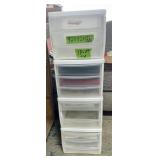 STERILITE DRAWERS X4 ï¿½ ONE IS MISSING A DRAWER