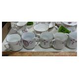 ROYAL ALBERT BONE CHINA 'SERENITY' TEA SET ENGLAND