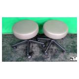 McKesson Lot of 2 Stools