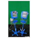 GE, Dinamap Pro 100 Lot of (2) Patient Monitor wit