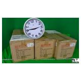 EWO 14220 SV-3364 Lot of 36 Wall Clocks