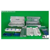 Lot Of Various Size Sterilization Cases