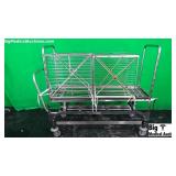 Steris Stainless Steel Autoclave Cart for Walk-in