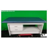 Winco Flat Exam Table w/ Drawers