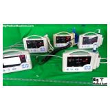 CasMed 740 5 Patient Monitors with SpO2, Temp & BP