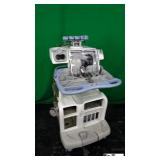 GE Logiq 9 Ultrasound Machine Rolling Chassis GE Logiq 9 Ultrasound Machine Rolling Chassis