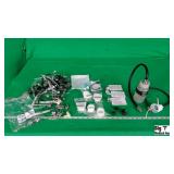 Lot Of Endoscopy Water Bottles & Leak Tester Parts Lot Of Endoscopy Water Bottles & Leak Tester Parts