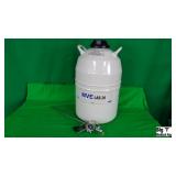 MVE Lab 20 Liquid Nitrogen Cryogenic Dewar Flask w MVE Lab 20 Liquid Nitrogen Cryogenic Dewar Flask w