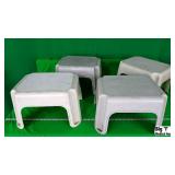 Lot Of (4) Step Stools Lot Of (4) Step Stools
