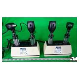 Welch Allyn 71110 Lot of (2) OtoScopes, (2) Opthal Welch Allyn 71110 Lot of (2) OtoScopes, (2) Opthal