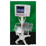 Philips ICG Hemodynamic Monitor on Rolling Stand w Philips ICG Hemodynamic Monitor on Rolling Stand w