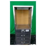 Ferno Stainless Cabinet w/ Light 60x20 60x24x18